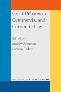 Great Debates in Commercial and Corporate Law | 1:a upplagan