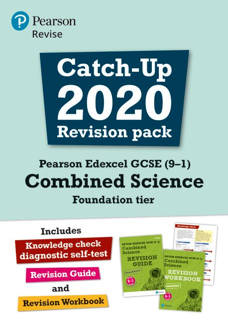 Pearson Edexcel GCSE (9-1) Combined Science Foundation tier Catch-up 2020 Revision Pack | 0:e upplagan