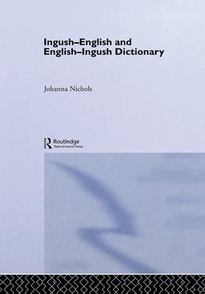 Ingush-English and English-Ingush Dictionary | 1:a upplagan