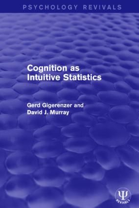 Cognition as intuitive statistics | 1:a upplagan