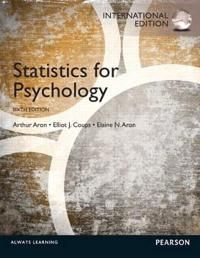 Statistics for Psychology | 6:e upplagan