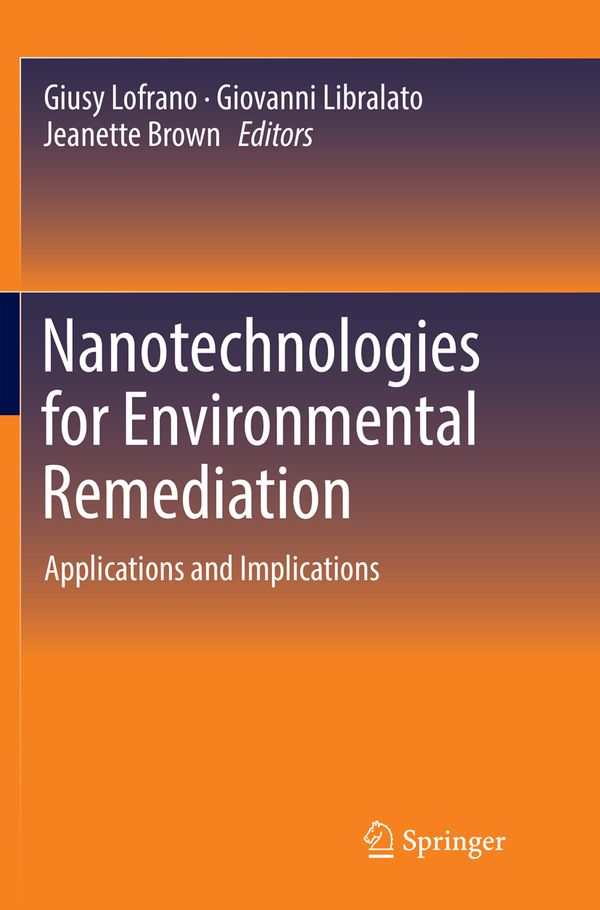 Nanotechnologies for Environmental Remediation | 1:a upplagan