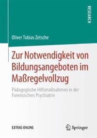 Zur Notwendigkeit von Bildungsangeboten im Maßregelvollzug | 1:a upplagan