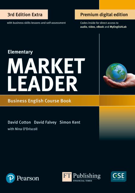 Market Leader 3e Extra Elementary Course Book, eBook, QR, MEL & DVD Pack | 0:e upplagan