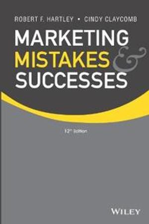 Marketing Mistakes and Successes | 1:a upplagan