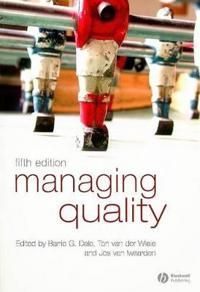 Managing Quality, 5th Edition