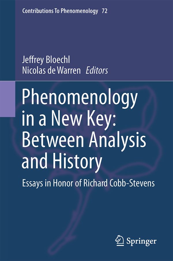 Phenomenology in a New Key: Between Analysis and History | 1:a upplagan