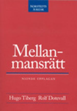 Mellanmansrätt | 9:e upplagan