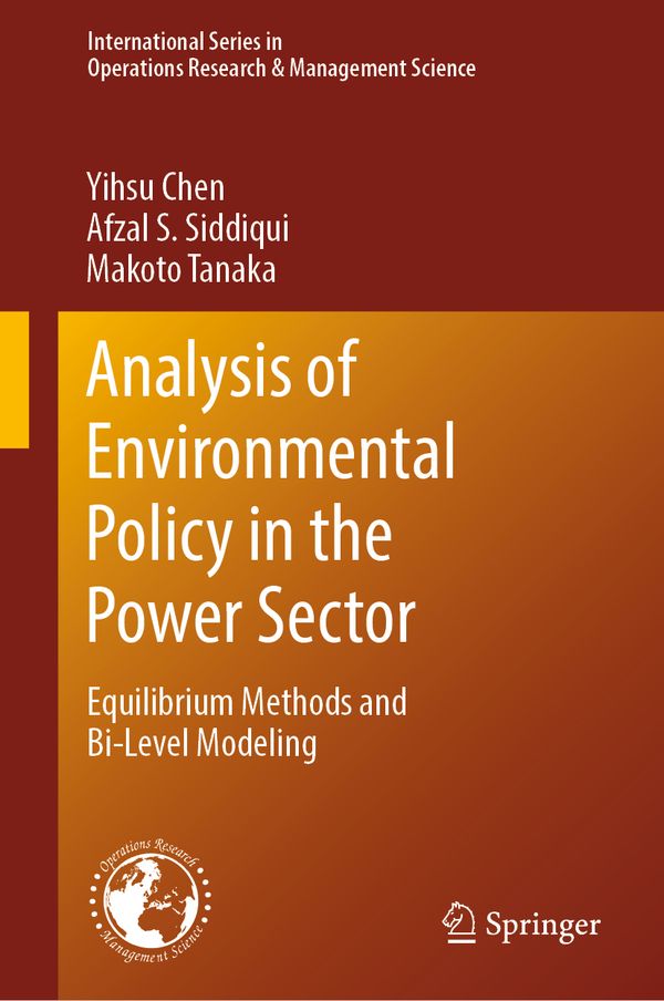 Analysis of Environmental Policy in the Power Sector | 1:a upplagan
