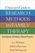 Clinician's Guide to Research Methods in Family Therapy