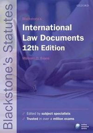 Blackstone's International Law Documents | 12:e upplagan