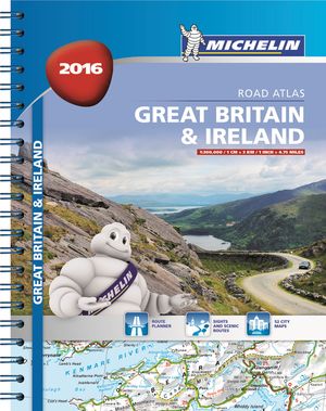 Storbritannien Irland 2016 Atlas Michelin : 1:300000 | 1:a upplagan