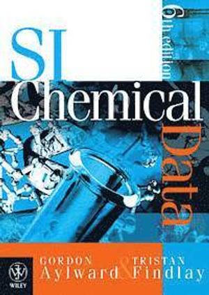 SI Chemical Data, 6th Edition + E-Text Registration Card | 1:a upplagan