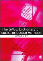 The SAGE Dictionary of Social Research Methods | 1:a upplagan