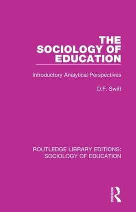 The Sociology of Education | 1:a upplagan