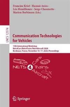 Communication Technologies for Vehicles | 1:a upplagan