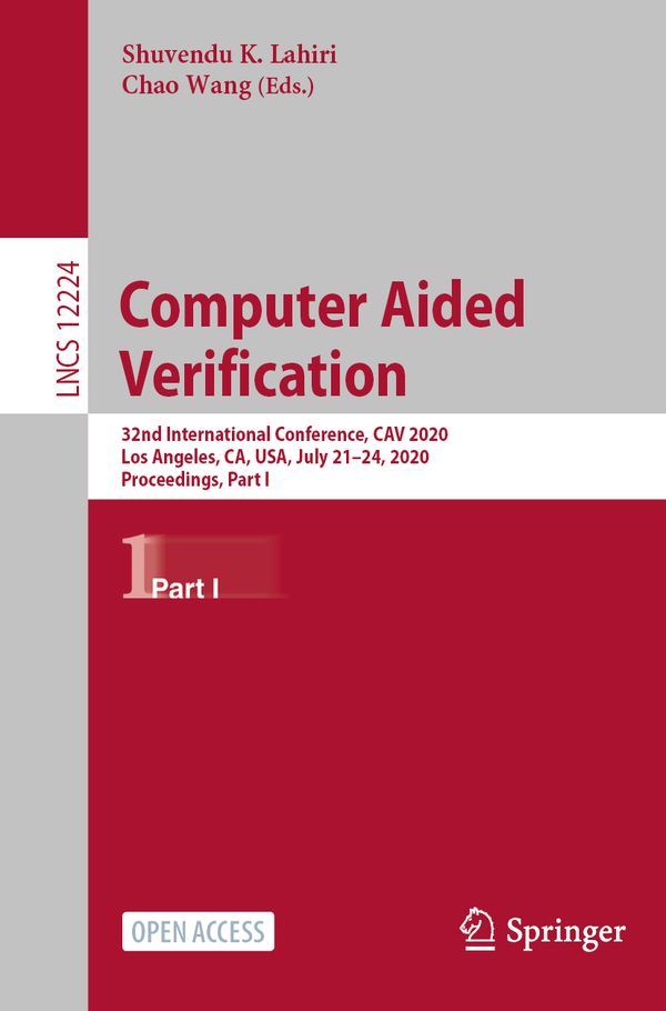 Computer Aided Verification | 1:a upplagan