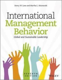 International Management Behavior: Changing for A Sustainable World, 7th Ed