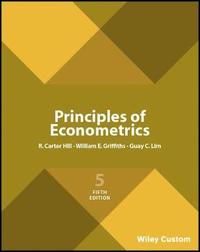 Principles of Econometrics | 0:e upplagan