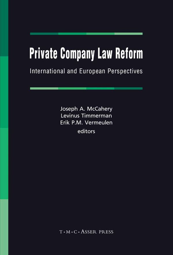 Private Company Law Reform | 1:a upplagan
