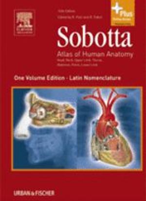 Sobotta - Atlas of Human Anatomy English/Latin Single Volume Edition | 14:e upplagan