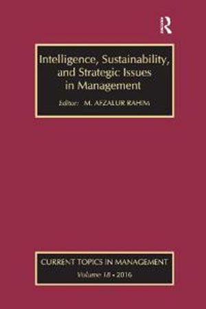 Intelligence, Sustainability, and Strategic Issues in Management | 1:a upplagan