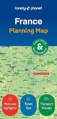 Lonely Planet France Planning Map | 0:e upplagan