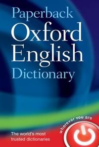 Paperback Oxford English Dictionary | 7:e upplagan