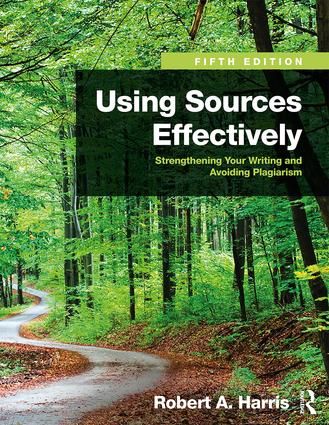Using Sources Effectively | 5:e upplagan