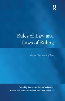 Rules of Law and Laws of Ruling | 1:a upplagan