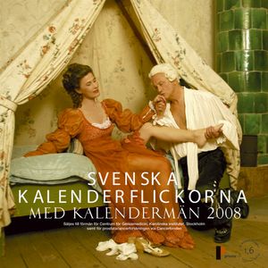 Svenska Kalenderflickorna med kalendermän 2008 | 1:a upplagan