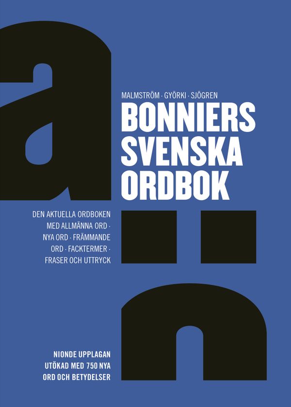 Bonniers svenska ordbok | 9:e upplagan