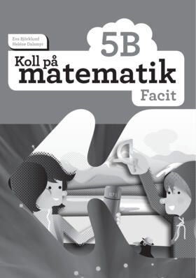 Koll på matematik 5B Facit (5-pack) | 0:e upplagan