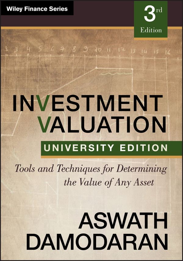 Investment Valuation: Tools and Techniques for Determining the Value of any | 1:a upplagan