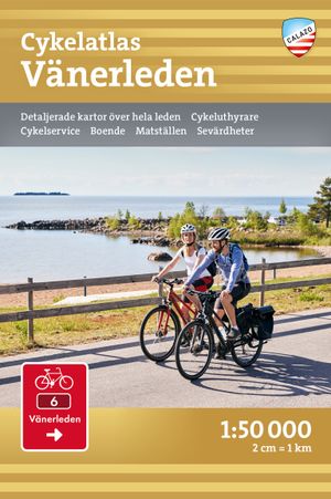 Cykelatlas Vänerleden 1:50.000