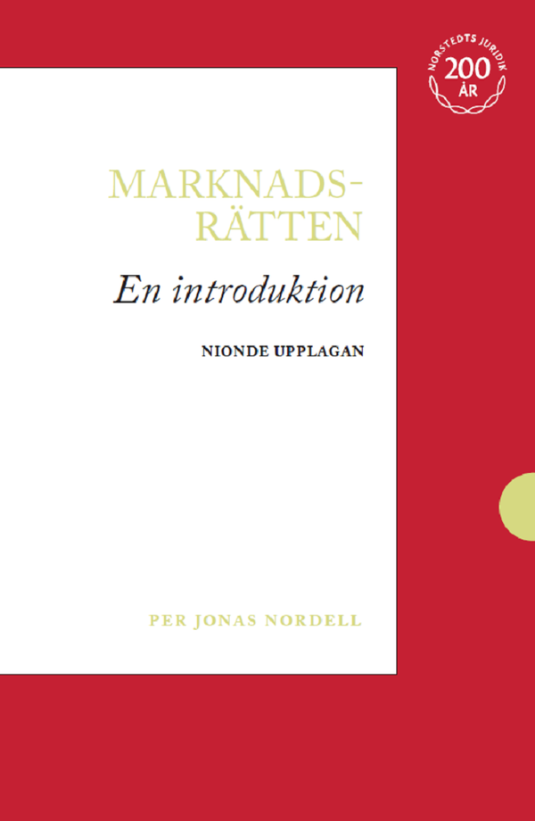Marknadsrätten : en introduktion | 9:e upplagan