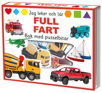 Jag leker och lär: full fart - bok med pusselbitar