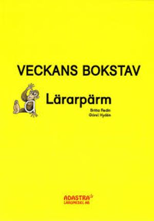 Veckans bokstav lärarpärm | 1:a upplagan