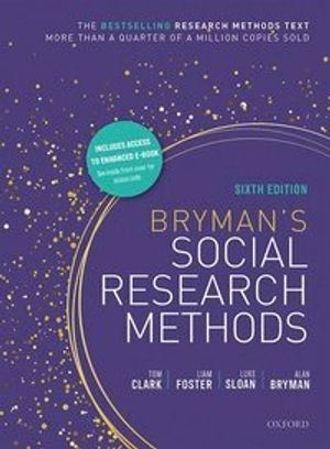 Bryman's Social Research Methods | 6:e upplagan