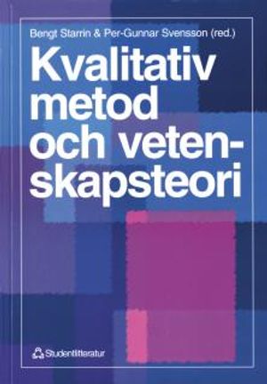 Kvalitativ metod och vetenskapsteori | 1:a upplagan