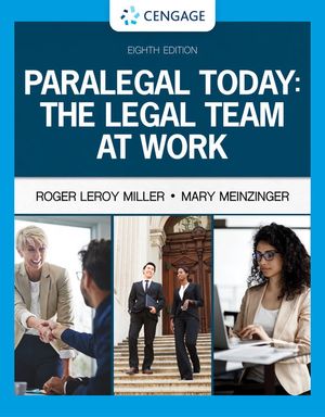 Paralegal Today: The Legal Team at Work | 8:e upplagan