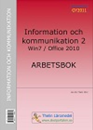 Information och kommunikation 2 - Arbetsbok | 1:a upplagan