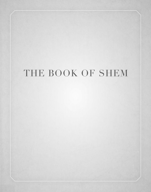 The Book of Shem | 0:e upplagan