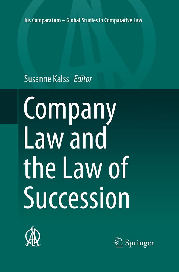 Company Law and the Law of Succession | 1:a upplagan