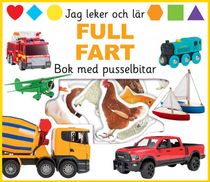 Jag leker och lär: full fart, bok med pusselbitar