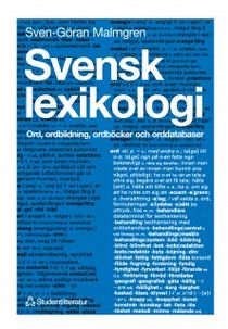 Svensk lexikologi