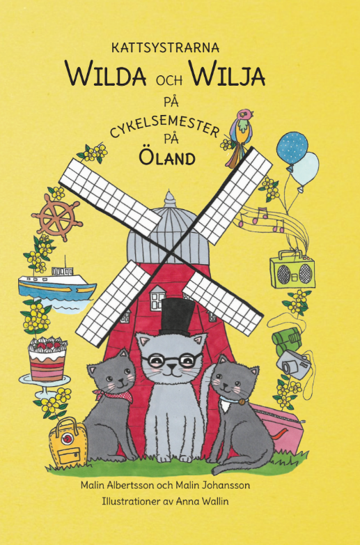 Kattsystrarna Wilda och Wilja på cykelsemester på Öland | 0:e upplagan