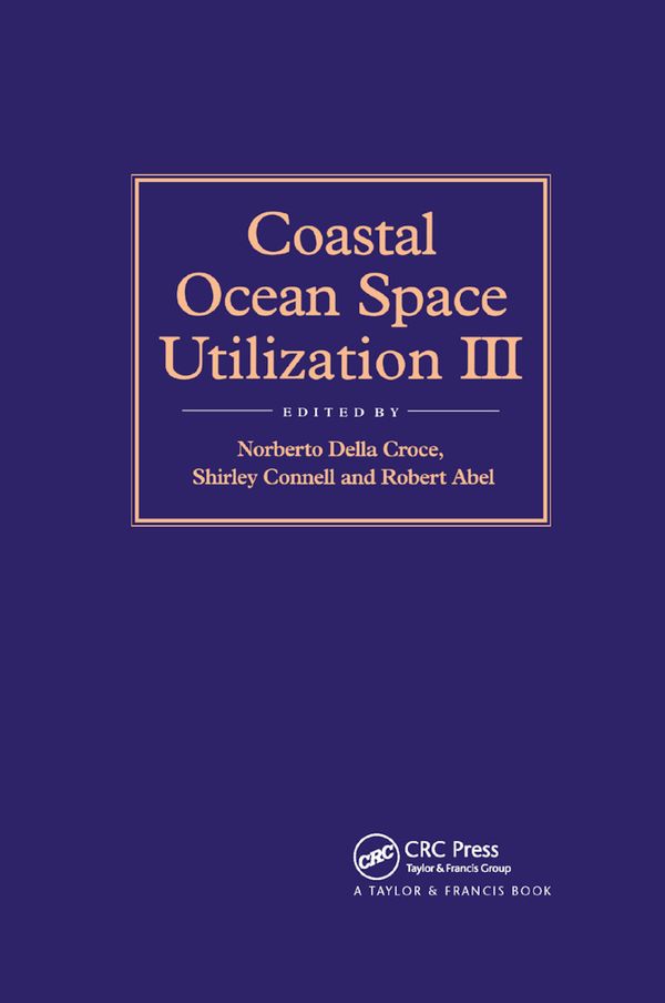Coastal Ocean Space Utilization 3 | 1:a upplagan