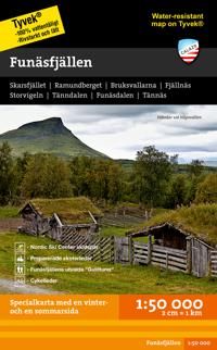 Funäsfjällen Tyvekkarta skala 1:50.000 | 0:e upplagan