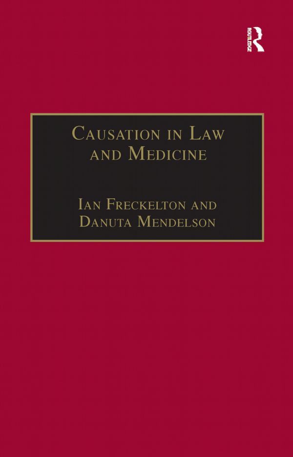 Causation in Law and Medicine | 1:a upplagan